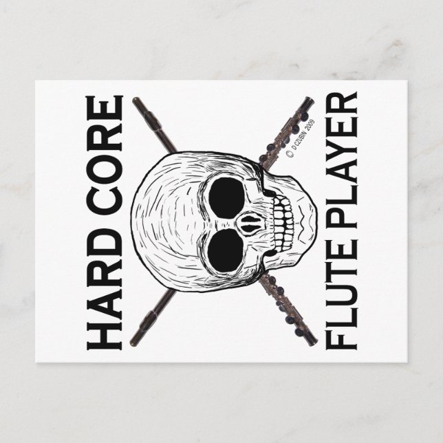 Cartão Postal Leitor de Fluxo de Núcleo do duro (Frente)