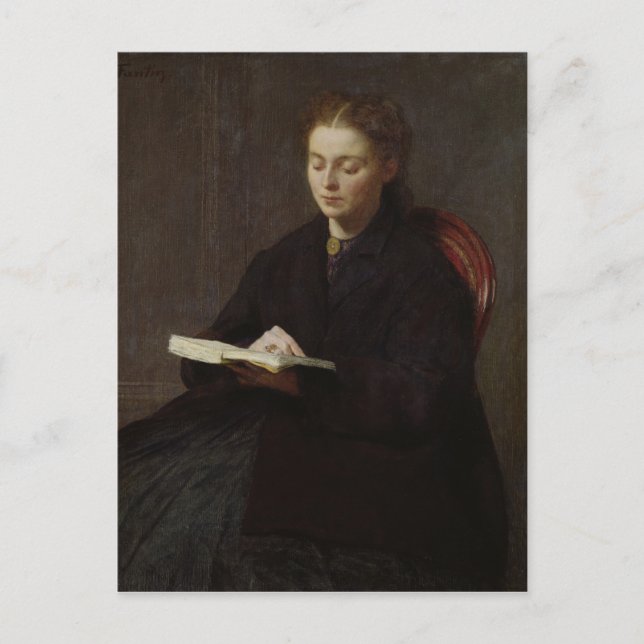 Cartão Postal Leitura, 1863 (Frente)