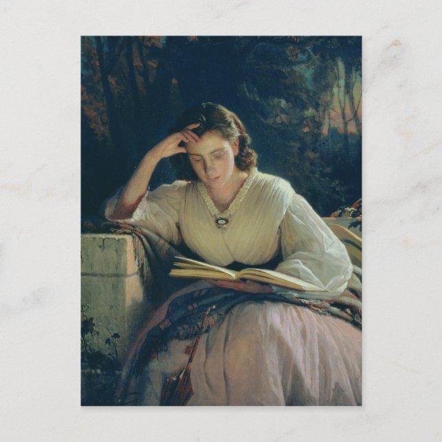 Cartão Postal Leitura, 1863 (Frente)