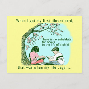 Cartão Postal Leitura antecipada