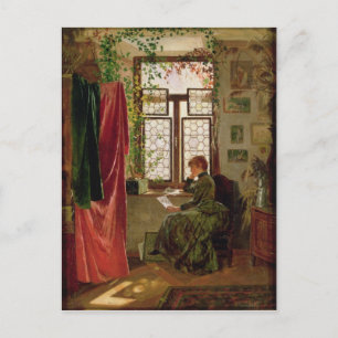 Cartão Postal Leitura da carta