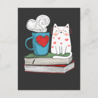 Leitura de Literatura de Gato e Café