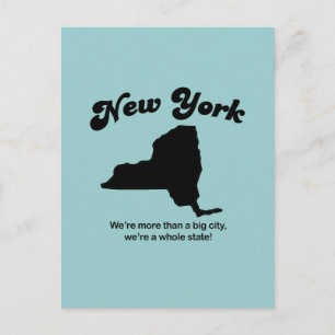 Cartão Postal Lema de Nova York - Um estado inteiro