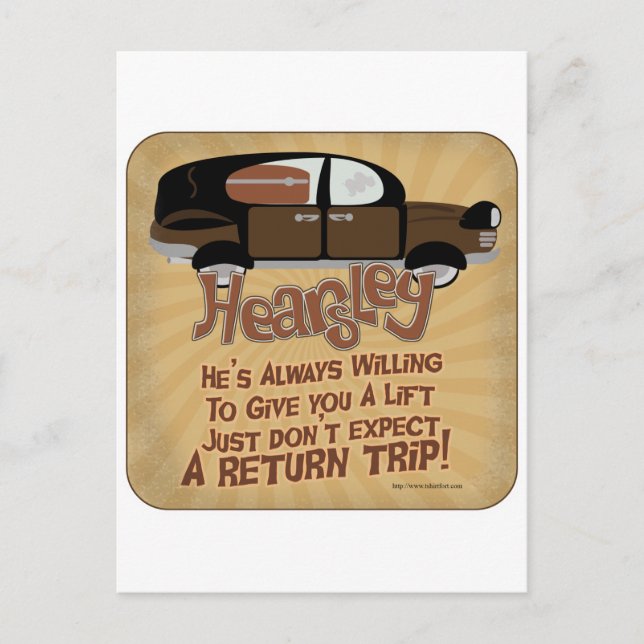 Cartão Postal Lema do Hearsley (Frente)