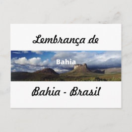Cartão postal lembrança da Bahia