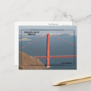 Cartão Postal Lembrança de Viagem à Califórnia