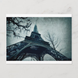 Cartão Postal lembranças da torre Eiffel