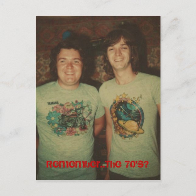 Cartão Postal Lembras-te dos anos 70? (Frente)