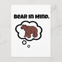 Cartão Postal Lembre-se de ter em mente um desenho animado