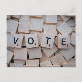 Cartão Postal Lembre-se de votar