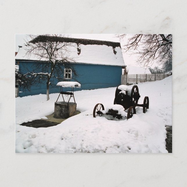 Cartão Postal Lembre-se do inverno (Frente)