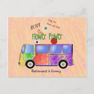 Cartão Postal Lembre-se do Rock and Roll dos anos 60, Groovy, 