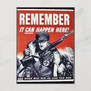 Cartão Postal Lembre-Se Que Pode Acontecer Aqui