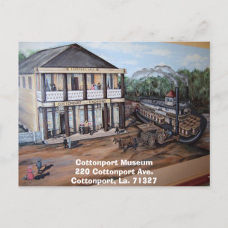 Cartão Postal Lemoine Hall, Museu Cottonport220 Cottonport A...
