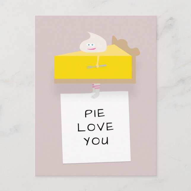 Cartão Postal Lemon Pie (Frente)