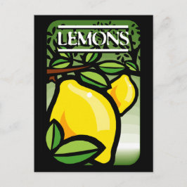 Cartão Postal Lemons