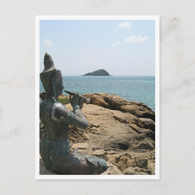 Cartão Postal Lenda de Sudsakorn ... Sattahip, Tailândia (Frente)