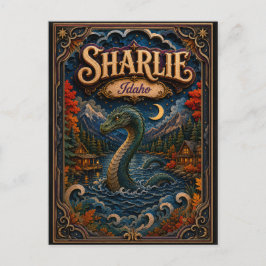 Cartão Postal Lendas Sharlie Idaho Popcut