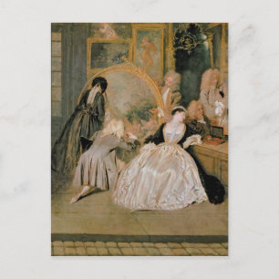 Cartão Postal L'Enseigne de Gersaint, 1720