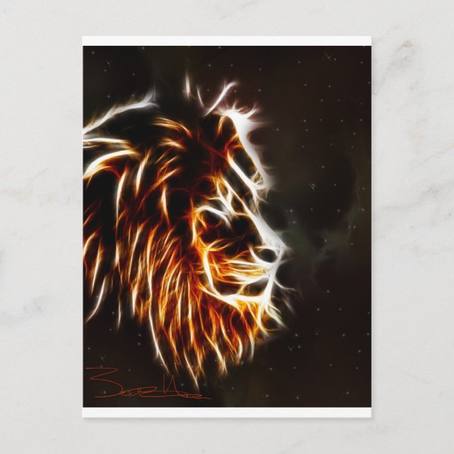 Cartão Postal Leo (Frente)