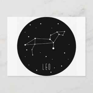 Cartão Postal Leo