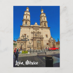 Cartão Postal León, México, Catedral