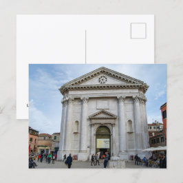 Cartão Postal Leonardo da Vinci Museum Venice Italy