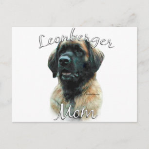 Cartão Postal Leonberger Mãe 2
