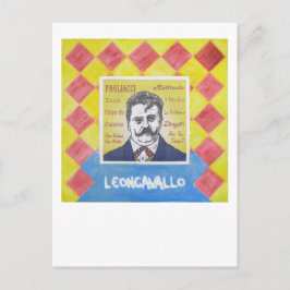 Cartão Postal Leoncavallo