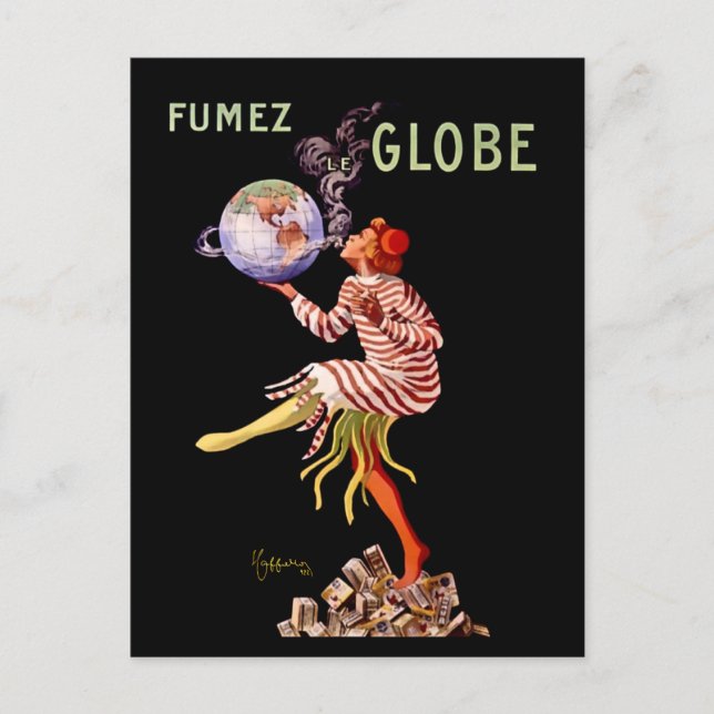 Cartão Postal Leonetto Cappiello Poster (Frente)