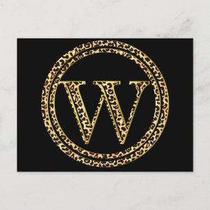 Cartão Postal Leopard W