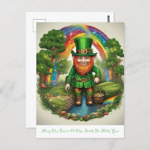 Cartão Postal Leprechaun
