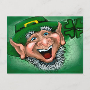 Cartão Postal Leprechaun