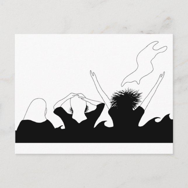 Cartão Postal les cheveux de la liberté (Frente)
