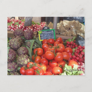 Cartão Postal Les Couleurs de la Provence 1: Le Marché d'Aix Ca