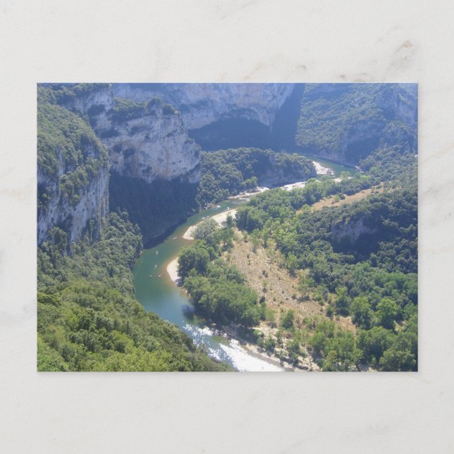 Cartão Postal Les gorges de l'Ard � che - (Frente)