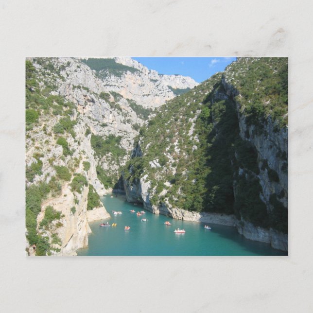Cartão Postal Les gorges du Verdon - (Frente)