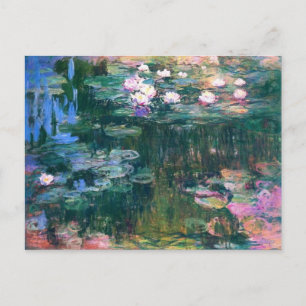 Cartão Postal Les Ninfhéas - Claude Monet