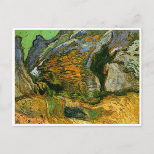 Cartão Postal Les Peiroulets Ravine, Vincent van Gogh