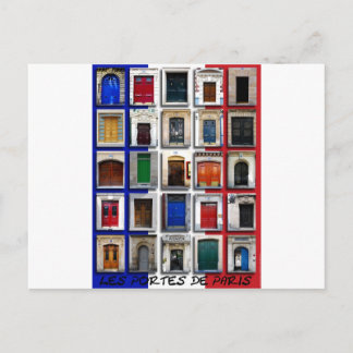 Cartão Postal Les Portes De Paris