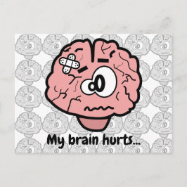 Cartão Postal Lesão cerebral aguda Psicologia Neurologia