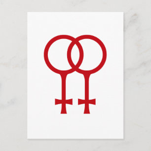 Cartão Postal lésbica