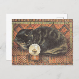 CARTÃO POSTAL LESLEY ANNE IVORYS CHRISTMAS CAT POSTCARD
