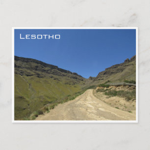 Cartão Postal lesotho sani pass
