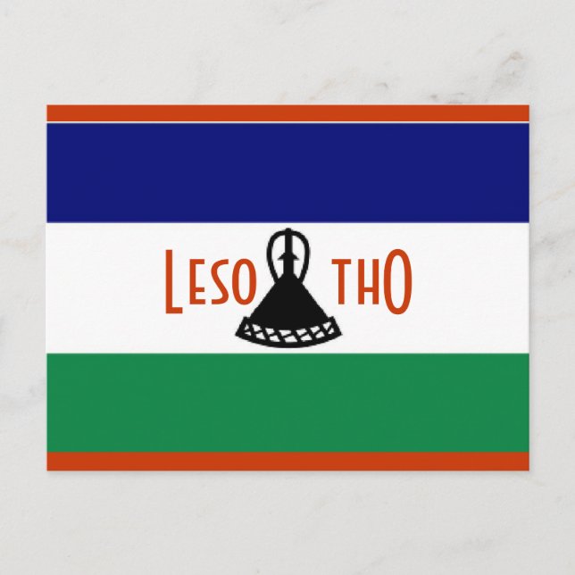 Cartão postal Lesoto (Frente)