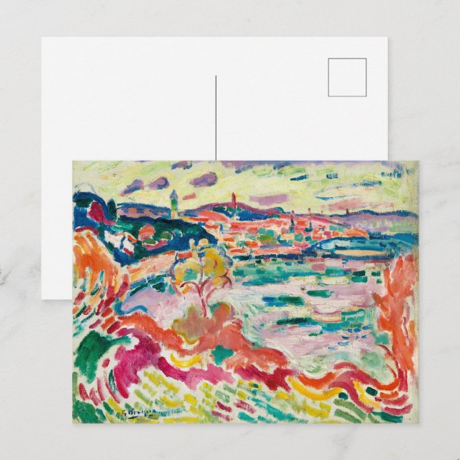 Cartão Postal L'Estaque | Georges Braque | (Frente/Verso)