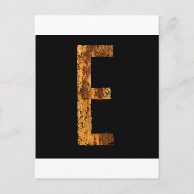 Cartão Postal Letra Typo (Frente)