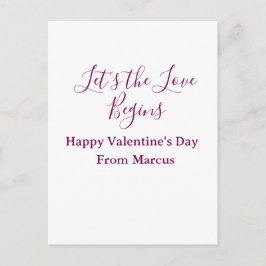 Cartão Postal lets the fun begins happy new year name year simpl