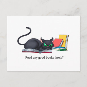 Cartão Postal Leu algum bom livro ultimamente?