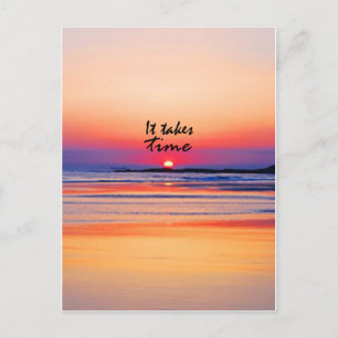Cartão Postal Leva Tempo